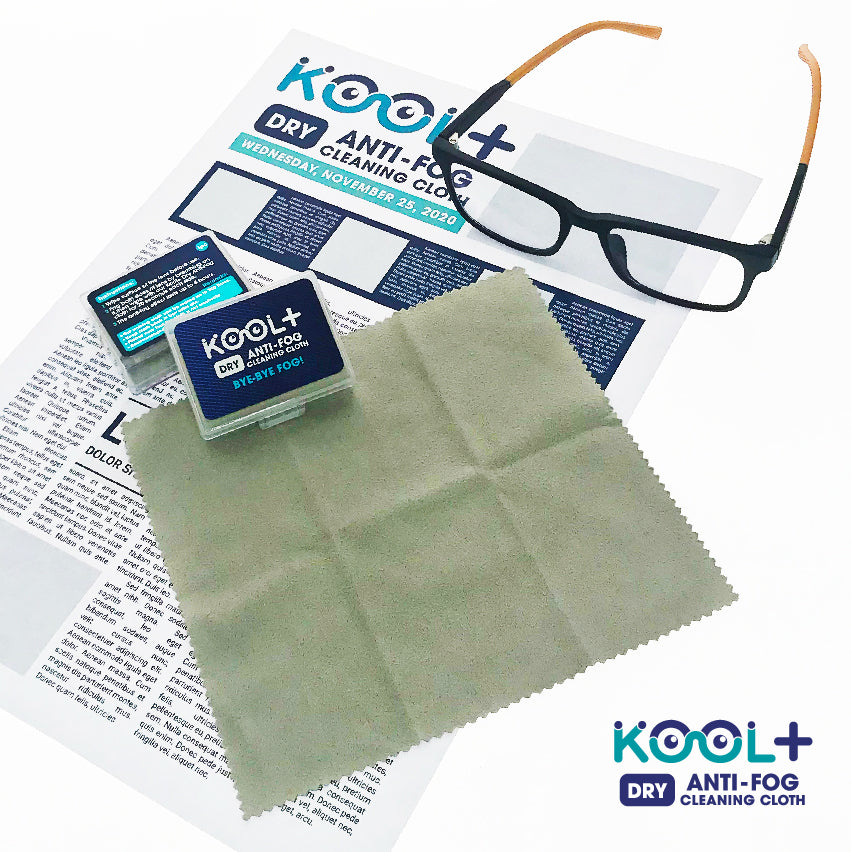 Kool + Anti Fog Dry Cleaning Cloth